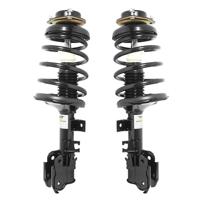 Front Fully Loaded Strut & Coil Spring Pair Fits 2002-2004 Nissan Pathfinder 4WD