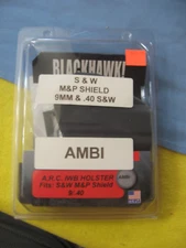 NIB Blackhawk ARC IWB HOLSTER S&W M&P SHIELD 9 / .40 AMBI