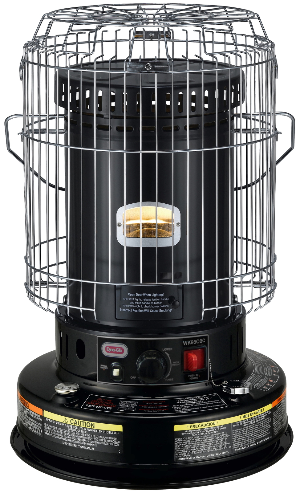 Dyna-Glo WK95C8C 23,800 BTU Portable Indoor Kerosene Convection Heater - New