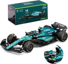Bburago 2023 F1 Aston Martin AMR23 with Driver #14 Fernando Alonso 1:43