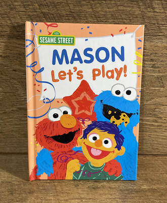 123 Sesame Street Let s Play Put Me In The Story Personalized Book 2019 Mason