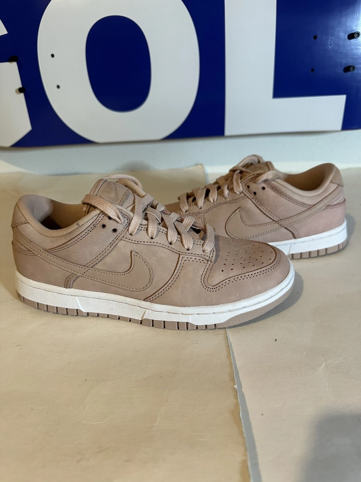 [DV7415 600] Nike DUNK LOW PRM 'PINK OXFORD' 6.5 Donna 5 Uomo