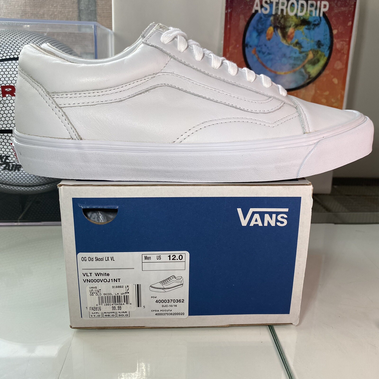 Vans Og Old Skool Lx Vl Vlt Shop, 56 