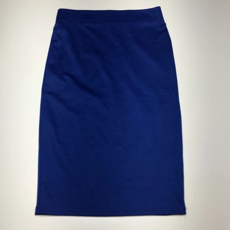 Центральная юбка тела женщин размер M синий обтяжку тянуть на карандаш Midi эластичной США - Изображение 2 из 4