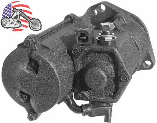 Ultima High Torque Black 1.4KW Top Post Starter 1989-2006 Harley Big Twin Evo TC