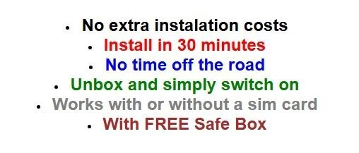 Camper-Van-Caravan EASY-FIT Wireless Alarm Security System ALERT Mobile Call/SMS - Image 3 of 4