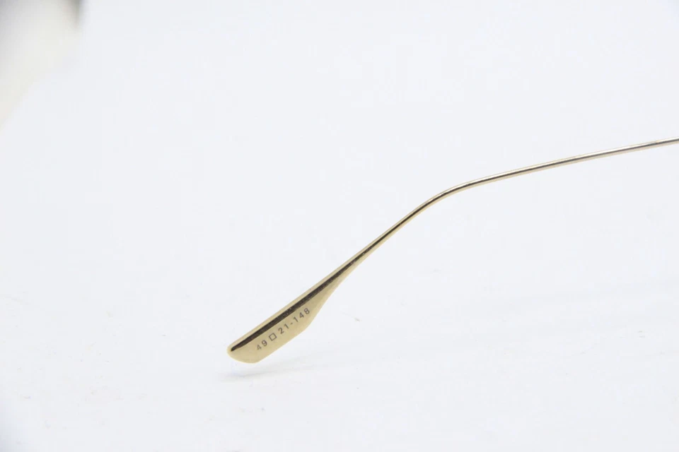 NUEVOS ANTEOJOS DITA DTX114-49-01 FLOREN ORO NEGRO AUTÉNTICOS 49-21 Foto 4 de 4