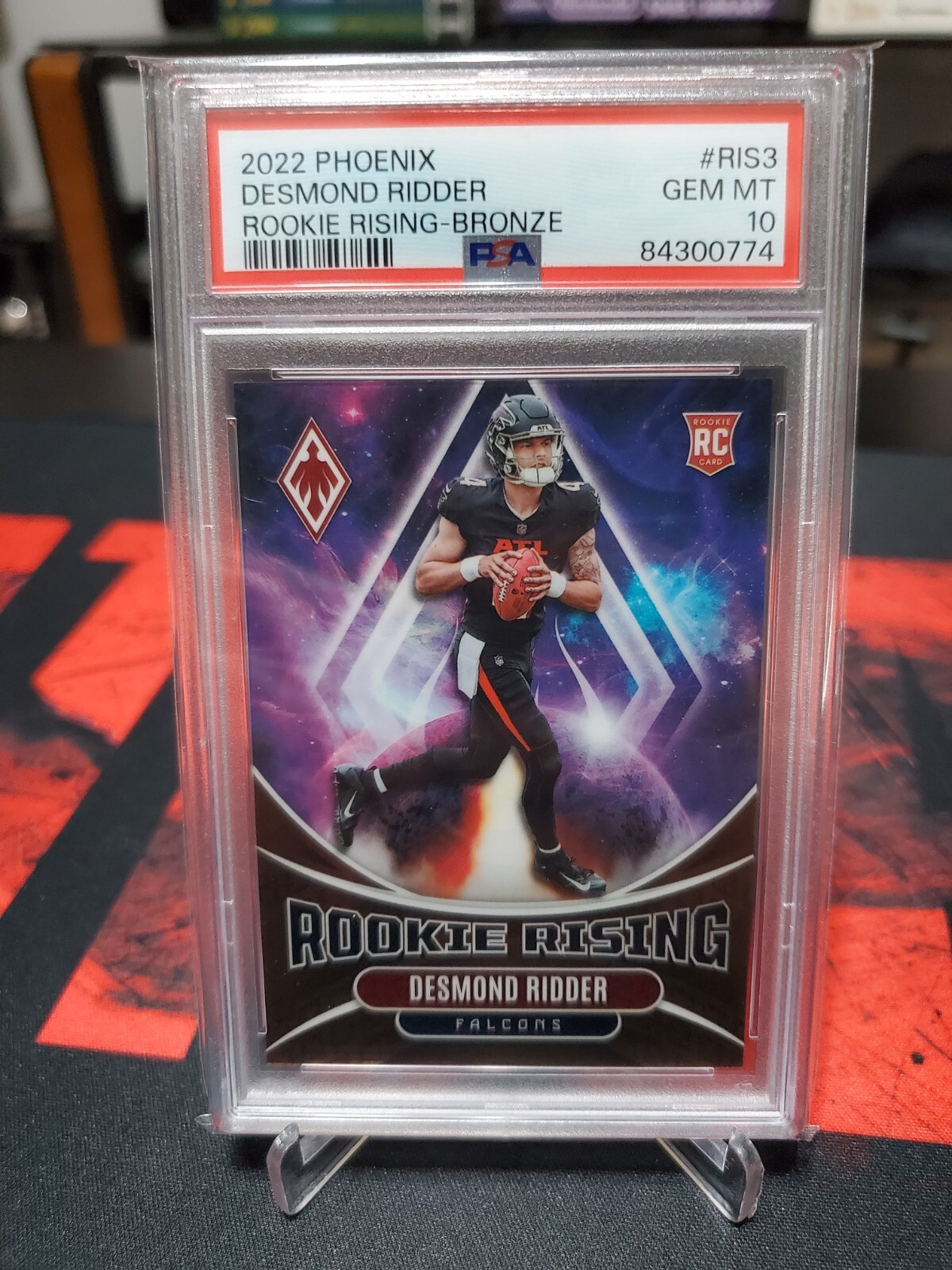 Desmond Ridder Panini Phoenix Rookie Rising #RIS3 Bronze