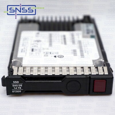 HPE 1.6TB SAS 12G 2.5" MIXED USE SC SSD 95%≤ HEALTH 3DWPD 872509-001 EX ...
