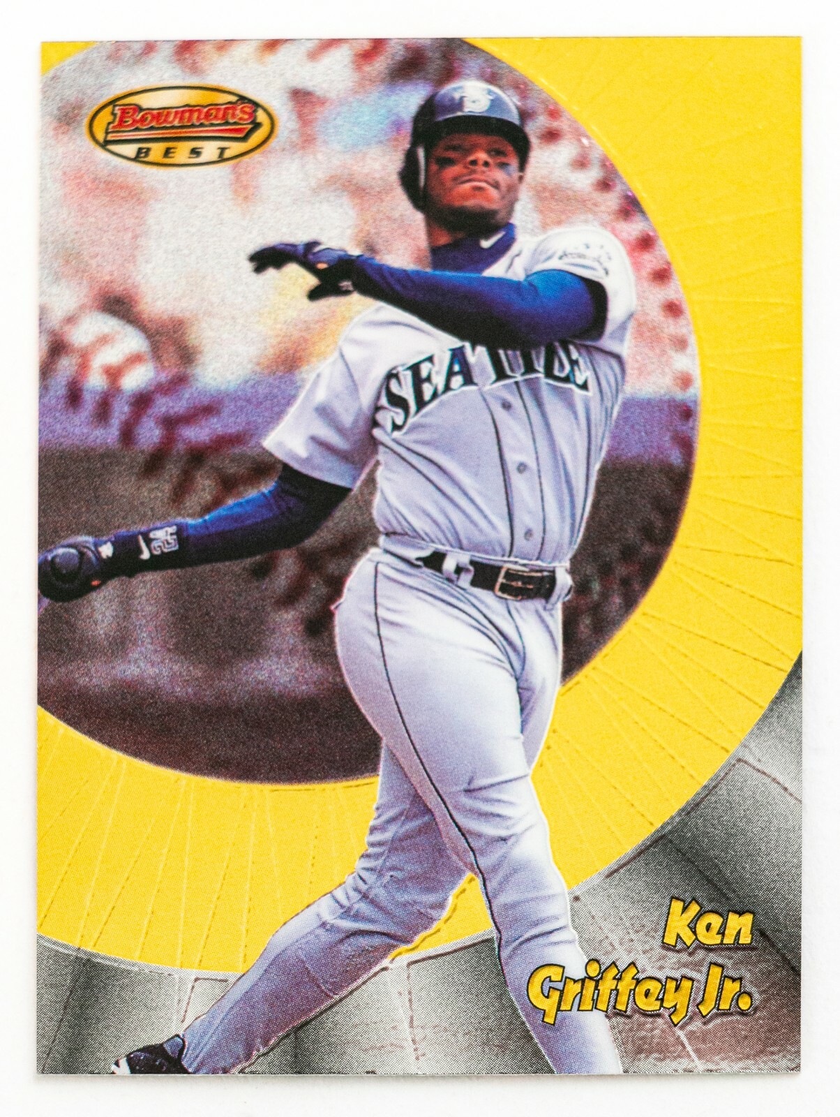 Ken Griffey Jr. #27 (1998 Bowman's Best) Best Performance, Seattle Mariners, HOF