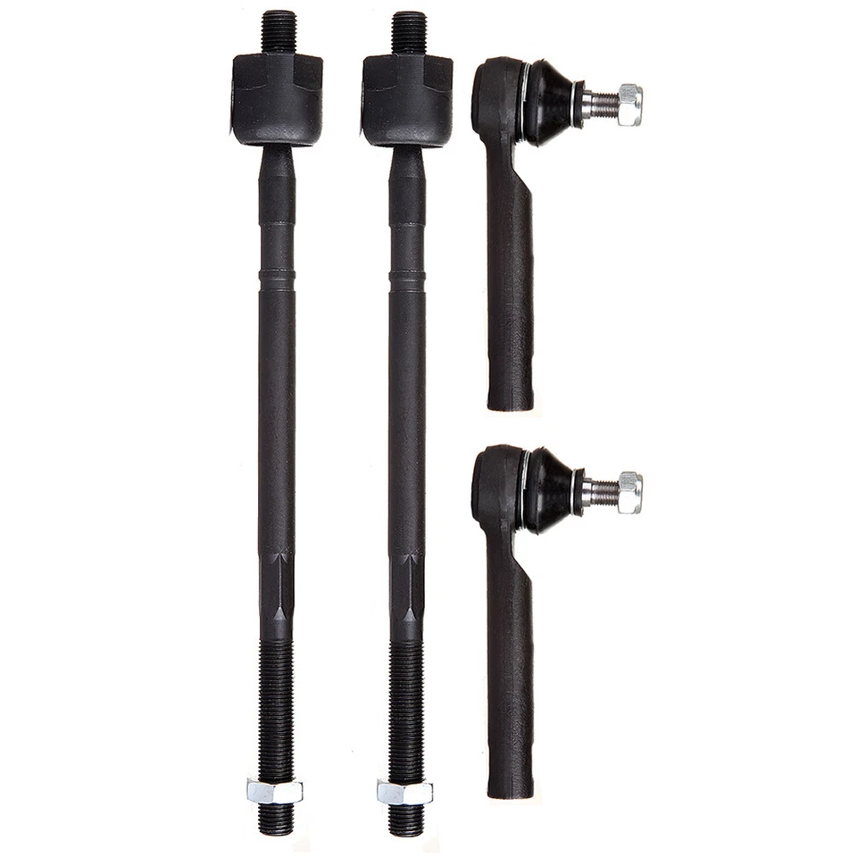 4Pcs New Inner Outer Tie Rod Ends Part For 98-2006 Subaru Legacy Outback Legacy Foto 4 de 4