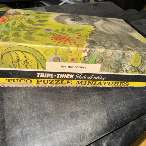 Vintage Tyco Jigsaw Puzzle Fifi The Poodle eBay