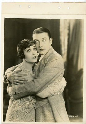Vintage 8x10 Linen Key Book Still Afraid to Love 1927 Florence Vidor Clive Brook