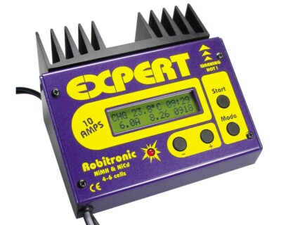 Robitronic Expert Ladegerät 4-8 Zellen 10 Amp RS106 