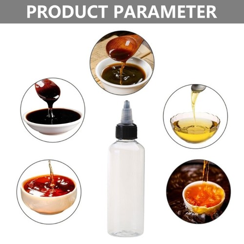 Pack of 10 Oil Dispenser Bottle with Lid Square Bottles for Kitchen Organization - Picture 7 of 8