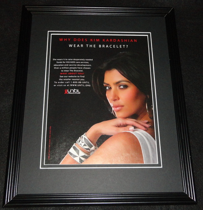 kim-kardashian-2008-until-there-s-a-cure-framed-original-11x14