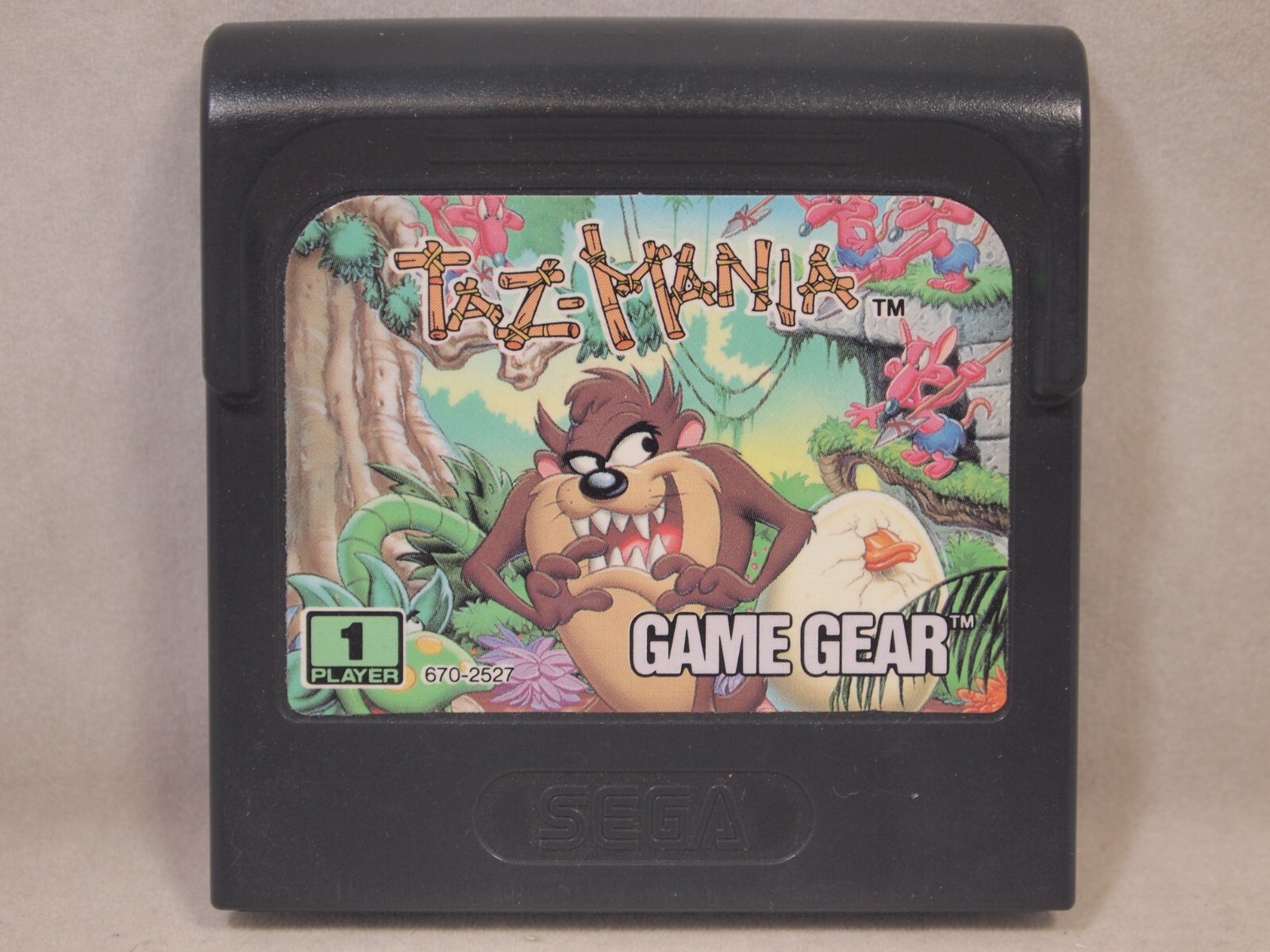 Taz-Mania (SEGA Game Gear) Authentic Cart Only