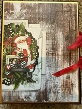 Handmade Scrapbook Christmas Mini Album / Folio 6x8 Simple Story
