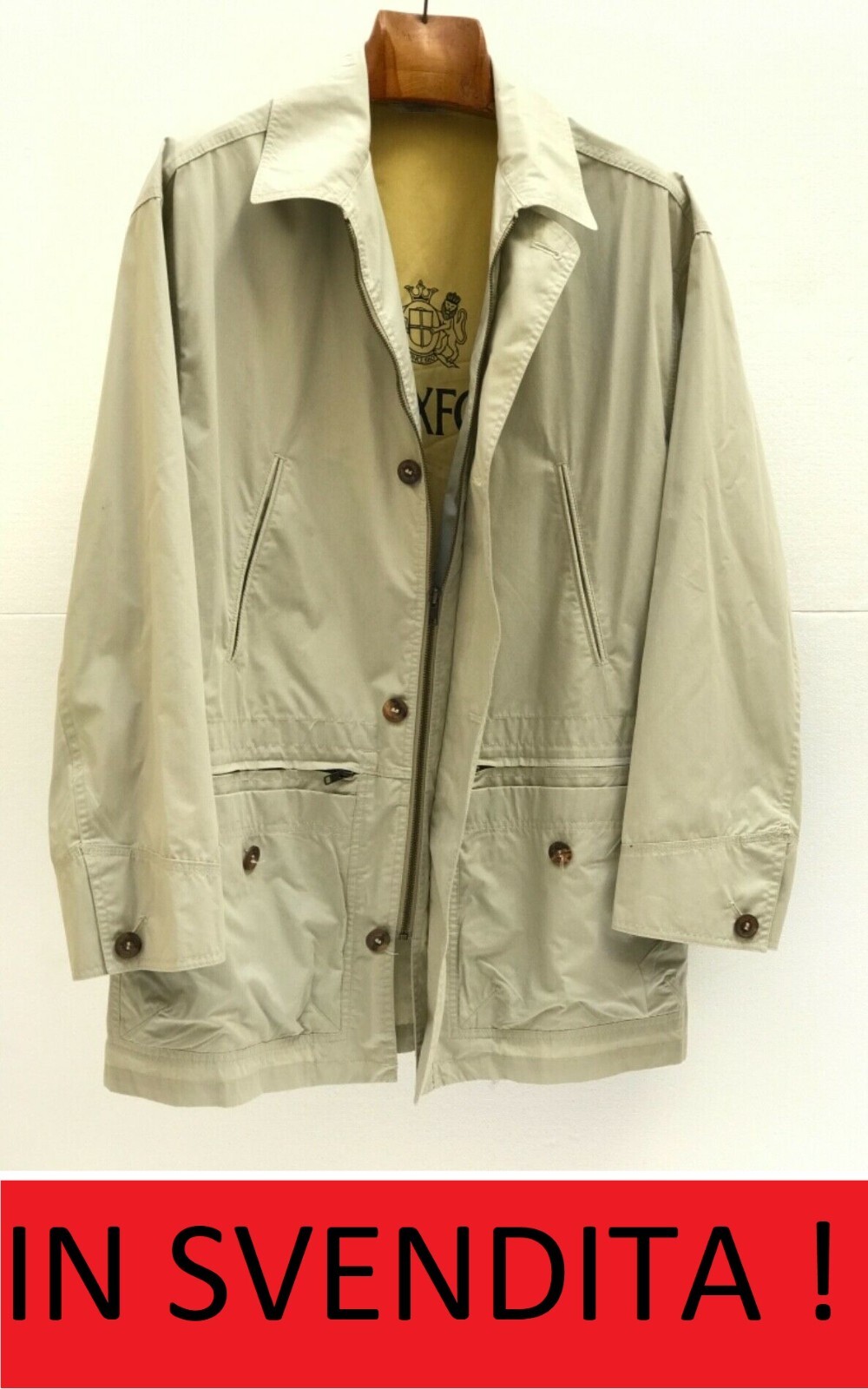 SAINT LAURENT ❤️❤️ GIACCA GIUBBINO GIACCONE CAPPOTTO SOPRABITO IMPERMEABILE IVY OXOFORD tg 52