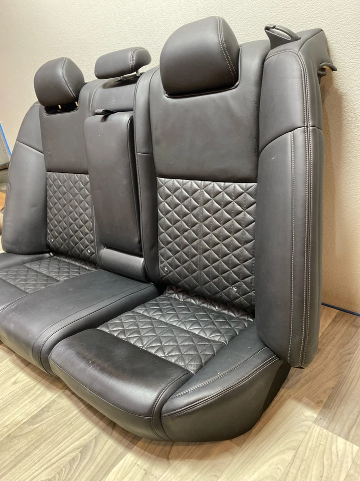 Asiento trasero inferior superior completo negro = G para Nissan Maxima Platinum 2016 Foto 2 de 4