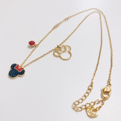 Swarovski Disney Minnie Mouse Necklace 5429090 90th anniversary 