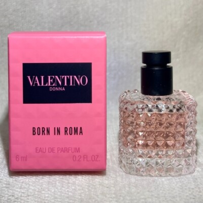 #ad Valentino Donna Born In Roma Eau de Parfum MINI Splash Dab .2oz 6ml New in Box $16.89