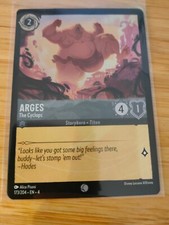 Lorcana Arges The Cyclops (FOIL) 173/204 Ursala's Return M/NM Free UK P&P