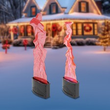 Fake Fire Flame Light, Artificial Simulated Fire Atmosphere Lamp for Stage Light