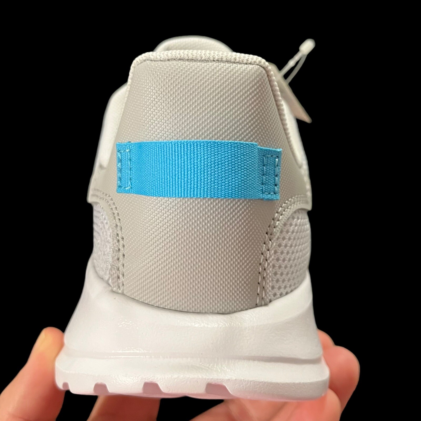 Adidas Tensaur Run Big Girls Sneakers Size 5.5 Gray Coral Lightweight