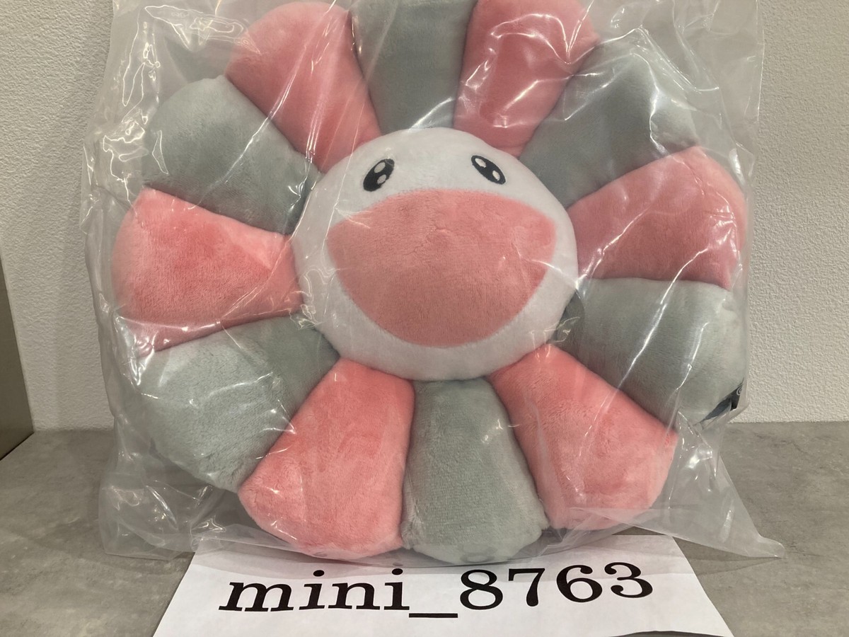 村上隆×BLACKPINK Flower Pillow (pink/grey) New MUSINSA Takashi