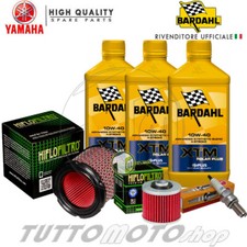 Tagliando YAMAHA XT 660 Z Tenere 2008-2015 / Kit Olio Bardahl XTM Filtri Candela