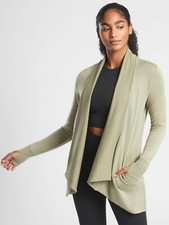 NWT Athleta Pranayama Wrap, Shadow Olive SIZE SP S P        777944 O0718H
