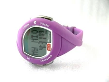 MIO Motiva Petite Heart Rate Monitor Calorie Management Women's Watch ~ Purple