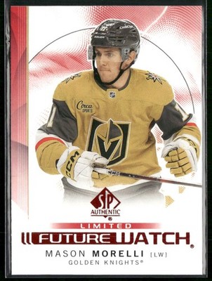 2024-25 SP Authentic Mason Morelli Limited Red #119 Vegas Golden Knights