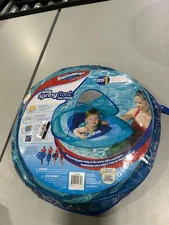 SWIMWAYS BABY SPRING FLOAT SUN CANOPY LOPSTER - BLUE - Scratch & Dent