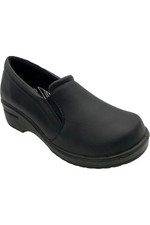 Easy Works By Easy Street Clogs Leeza Black