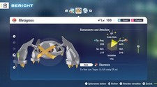 Kampfbereites Shiny #376 Metagross PVP ZA 6IV...