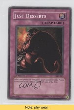 Just Desserts 1st Ed. YuGiOh Starter Deck Kaiba Evolution #SKE-043 2004 READ 3y7