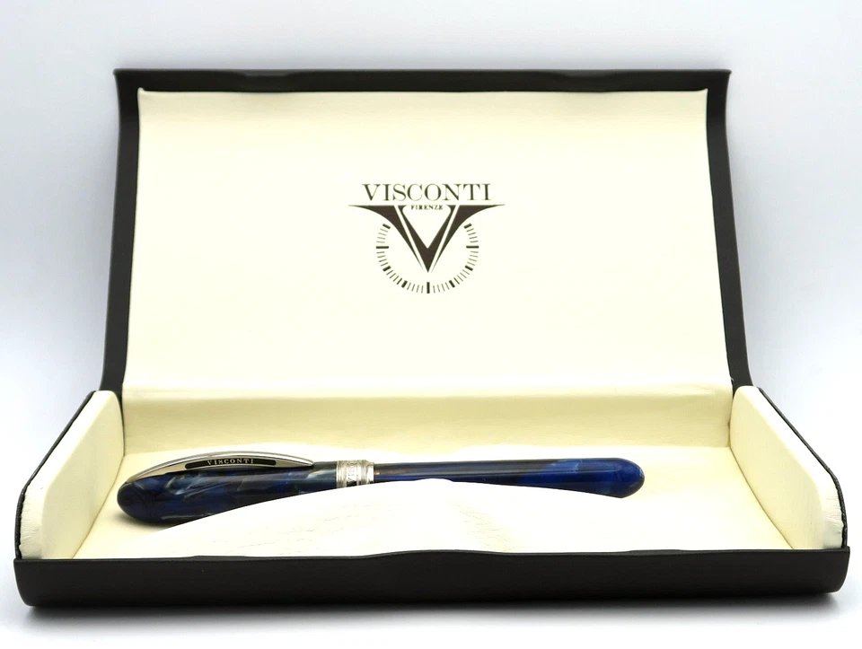Visconti Old Style Van Gogh Maxi Blue Ocean Fountain Pen Near Mint - Image 1 of 4
