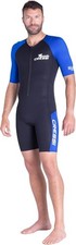 CRESSI Tiburon Man Shorty Neoprenanzug 2mm - Neoprenanzug Shorty Herren (schwarz / blau, 3XL)