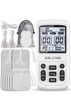 3-in-1 TENS Unit Muscle Stimulator, EMS Massage Machine with 40 Intensities f...