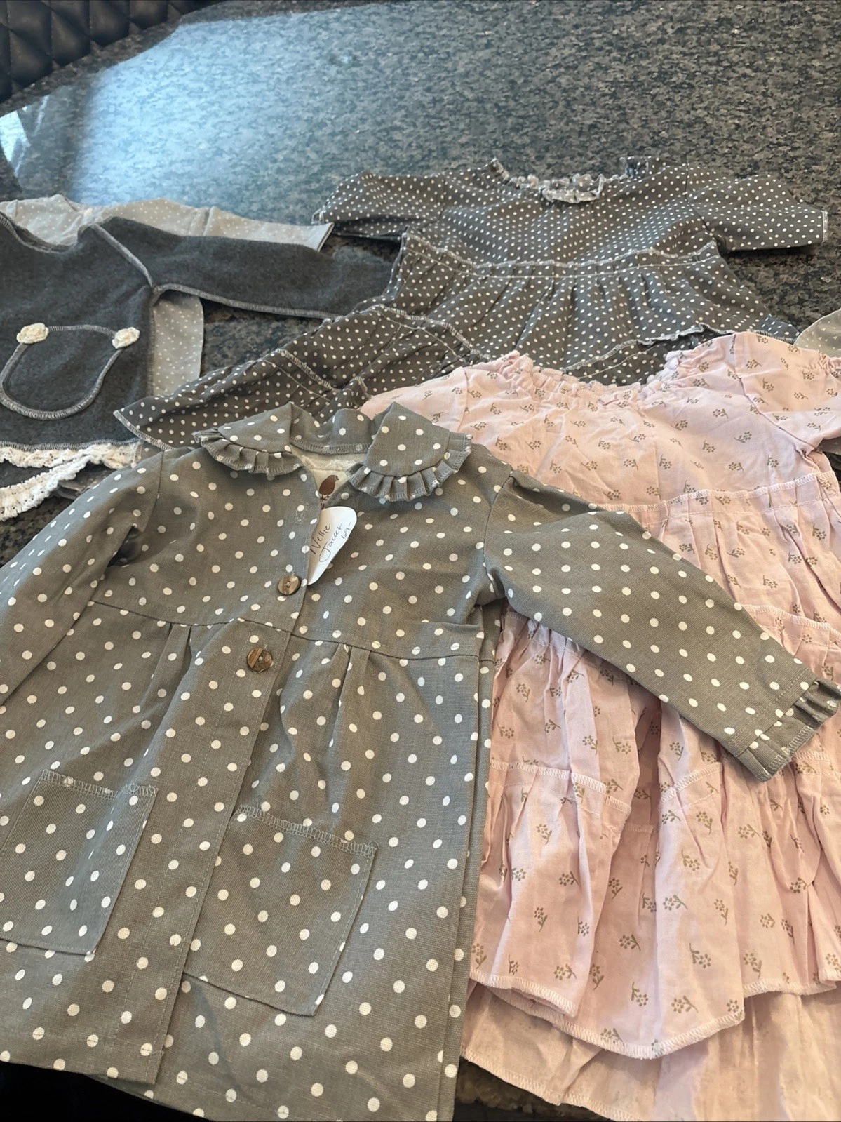 Farmhouse Baby Frocks Girl Clothing, All New With Tags, Hand Made, 9 Pieces