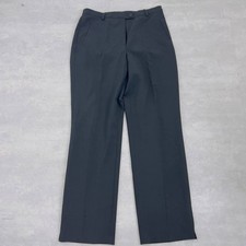 Atelier Gardeur Women's Straight Leg Formal Dress Pants Black Size 42