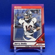 Panini Donruss Purple Press Proof Jerry Jeudy #379/500 - Broncos 2024 NFL 
