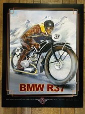 Original Moto Talbott Collection BMW R37 Poster