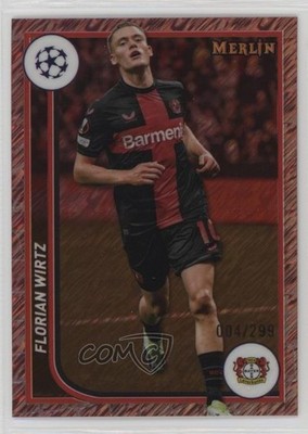 2023-24 Topps Merlin UEFA Club Competitions /299 Florian Wirtz #20 12qx