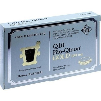 Q10 BIO Qinon Gold 100 mg Pharma Nord Kapseln, 30 St PZN 01541525
