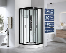 Aquatech Quadrant Shower Cabin 800x800 Thermostatic Cubicle Room EASY INSTALL
