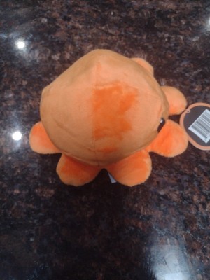 TeeTurtle - The Original Reversible Octopus Plushie - Black + + Orange 