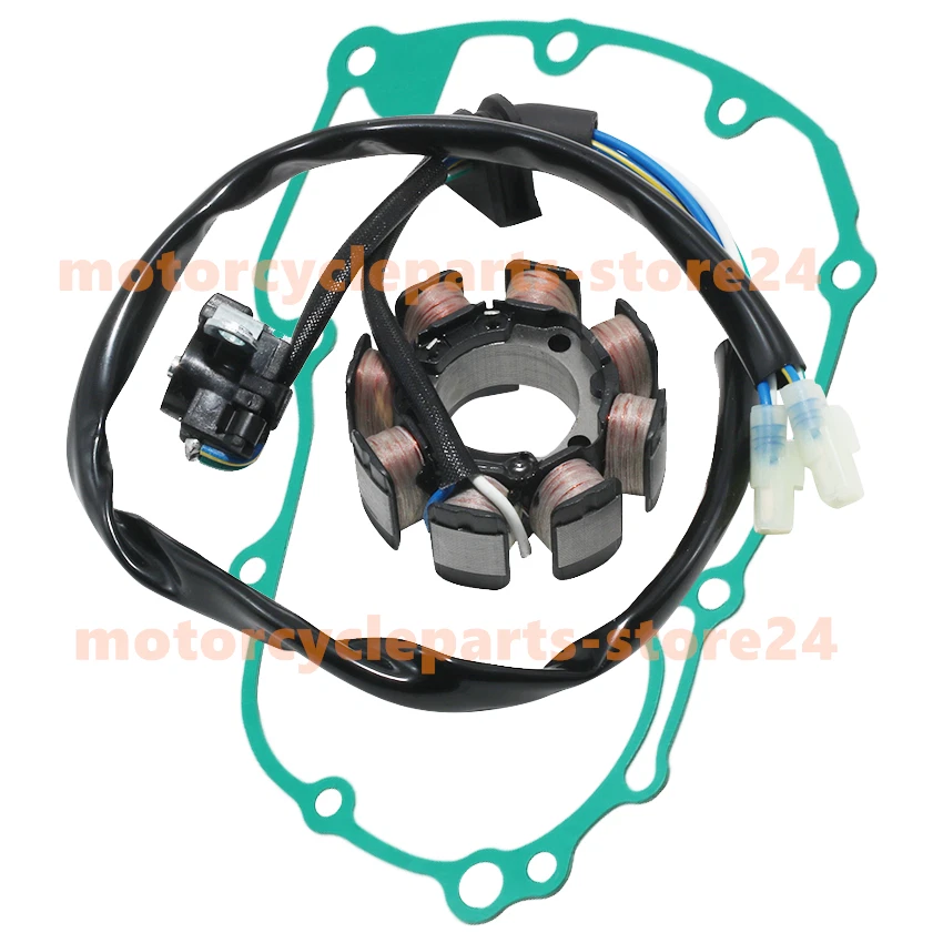Junta de cubierta magnética y estator para Honda CRF450R 2005-2008 31120-MEN-730 Foto 3 de 4